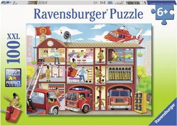 Firehouse Frenzy Puzzle 100 pieces