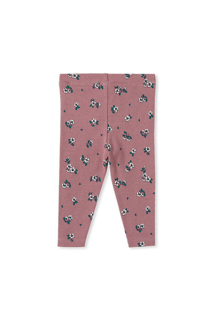 GARDENIA RIB PANT - MULBERRY