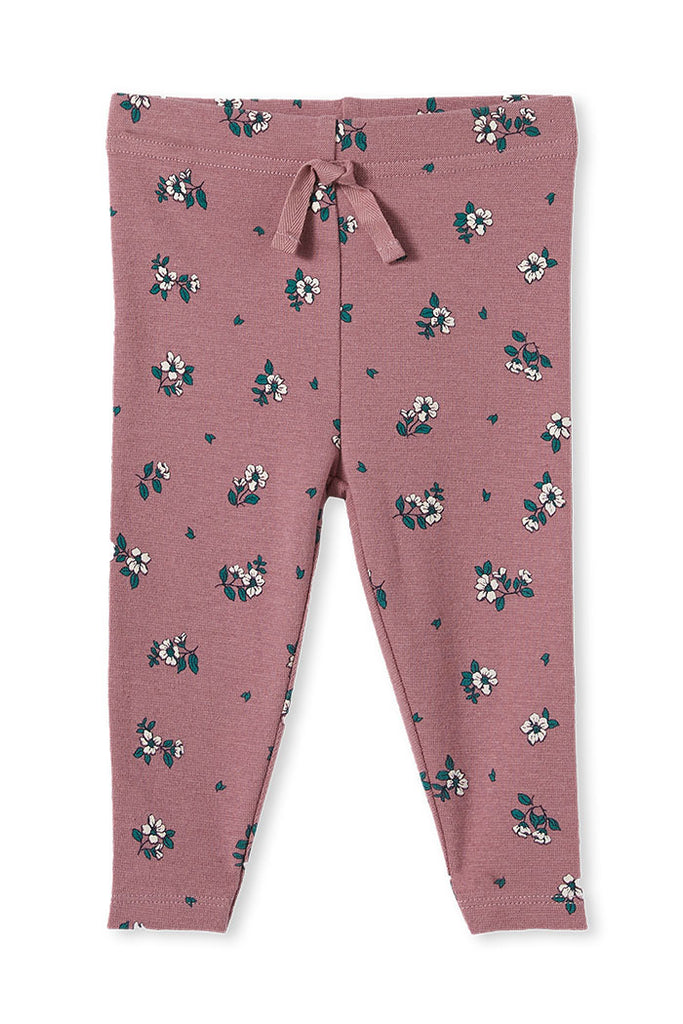 GARDENIA RIB PANT - MULBERRY