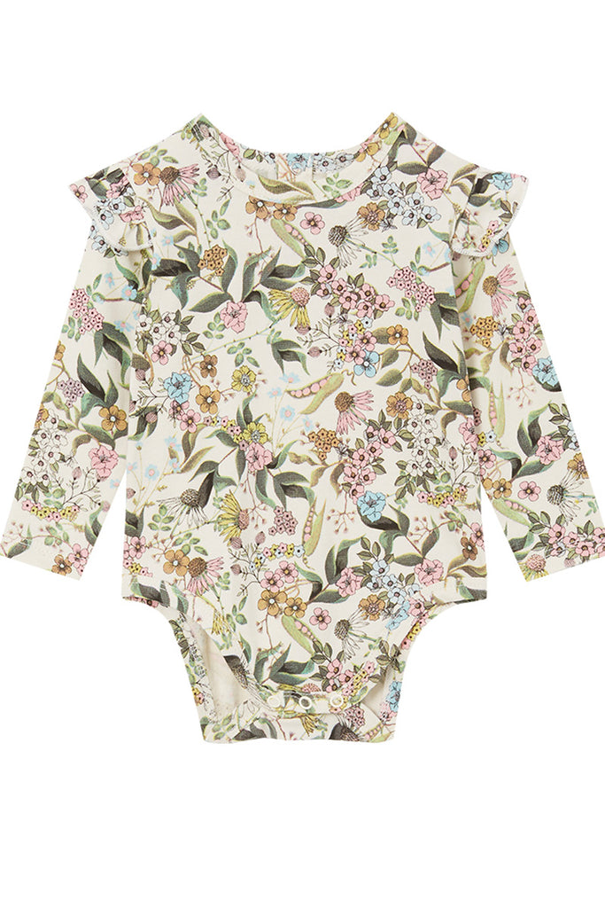 Wild Flower Frill Bubbysuit