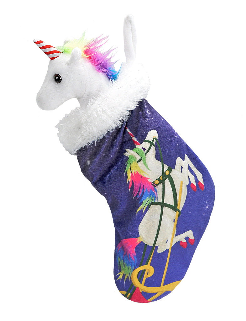 MINI CUDDLEKINS STOCKING UNICORN