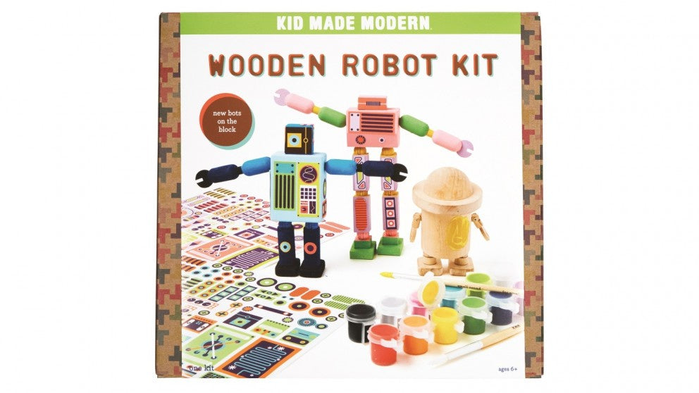 Wooden Robot Kit