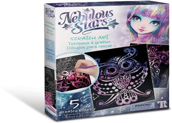 Nebulous Stars - Scratch Art