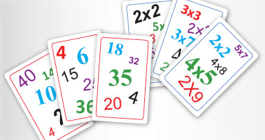 Super Genius Multiplication 1 Cards