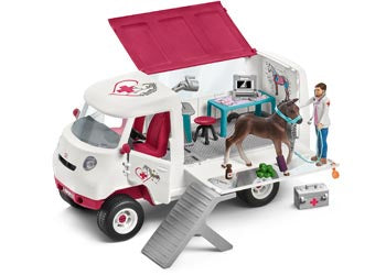 Schleich - 42370 Mobile Vet with Hanoverian Foal