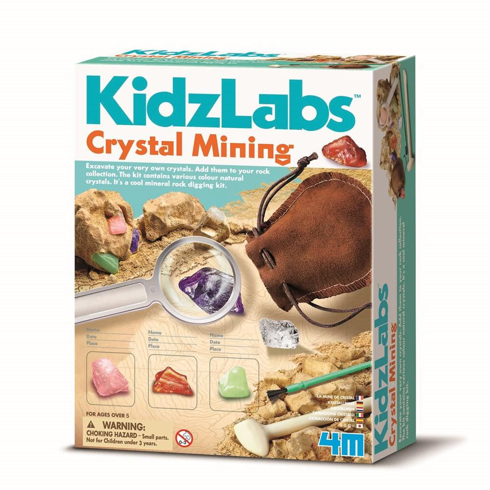 Crystal mining