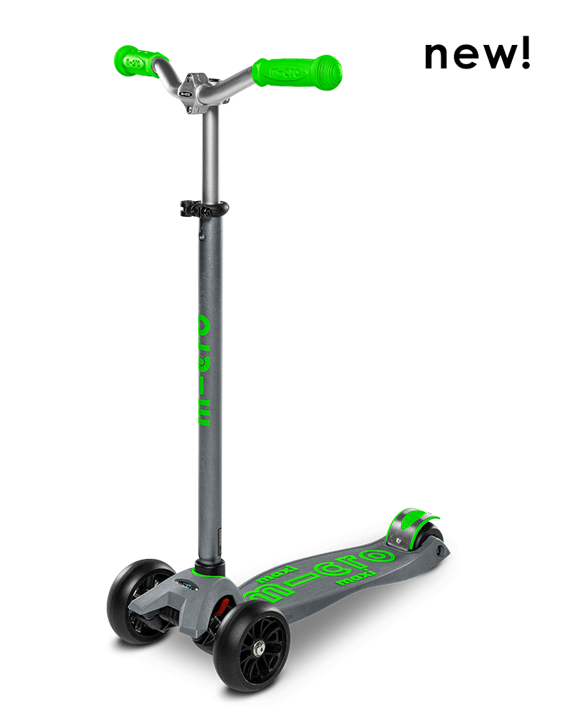 Maxi Micro Deluxe Pro Scooter - Grey