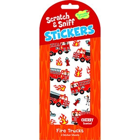 Mini Stickers Cherry FireTruck