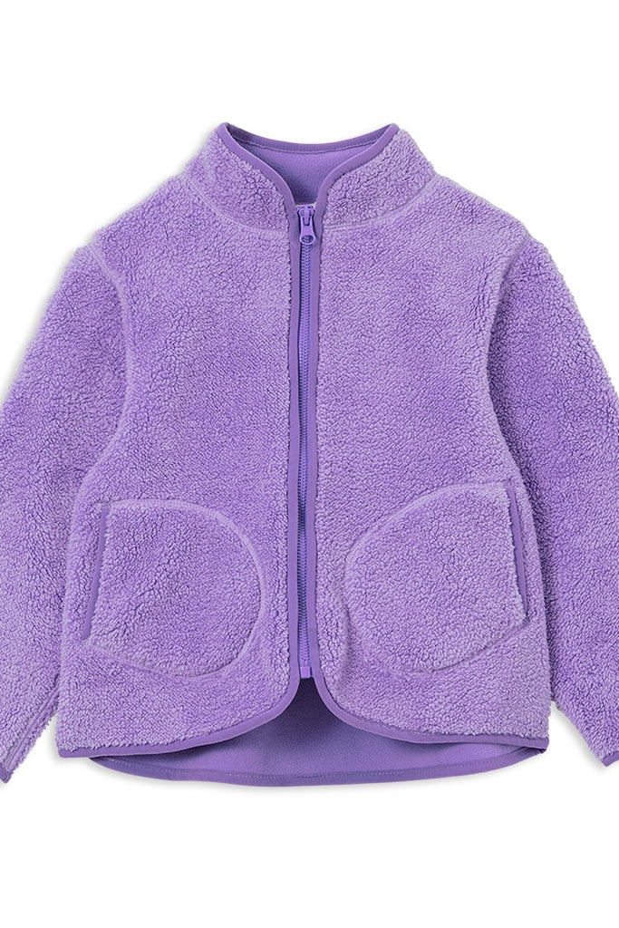 Lavender Sherpa Jacket