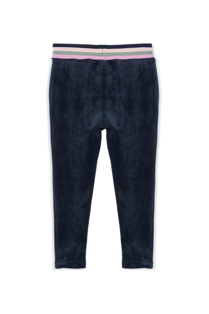 VELOUR TIPPING TRACK PANTS TWILIGHT