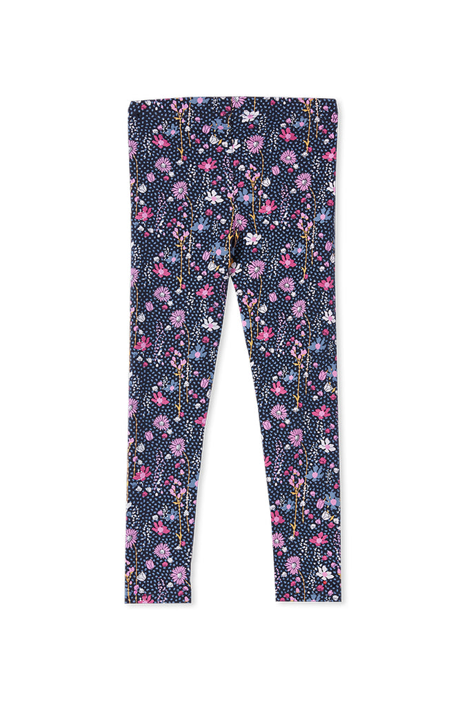 WILD FLOWER LEGGINGS FRENCH NAVY