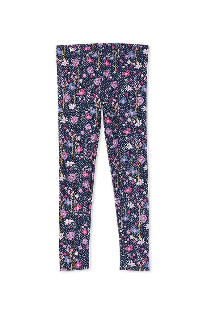 WILD FLOWER LEGGINGS FRENCH NAVY