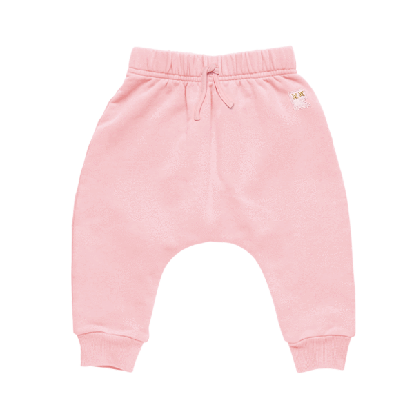 PINK FAIRY BABY TRACKPANTS - PINK