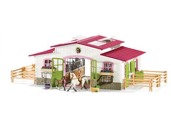 Schleich - 42344 Riding Centre With Accessories
