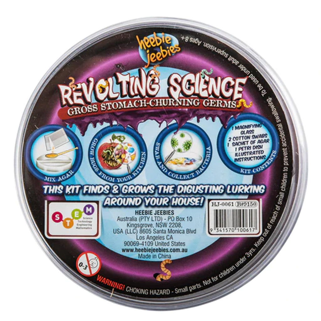 Petri Kit | Revolting Science | Grow and Learn About Bacteria