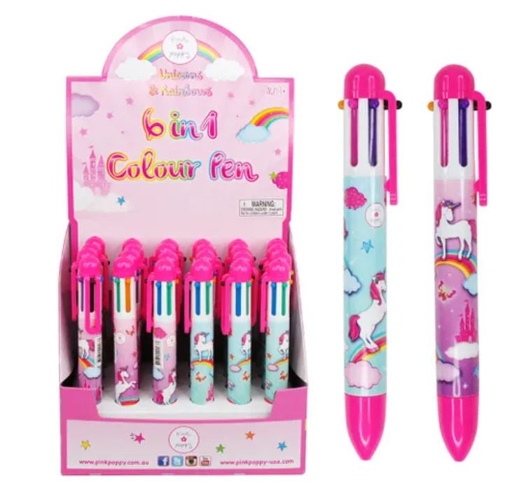 Unicorn 6 in 1 pen