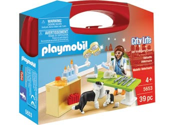 Playmobil - Vet Visit Carry Case
