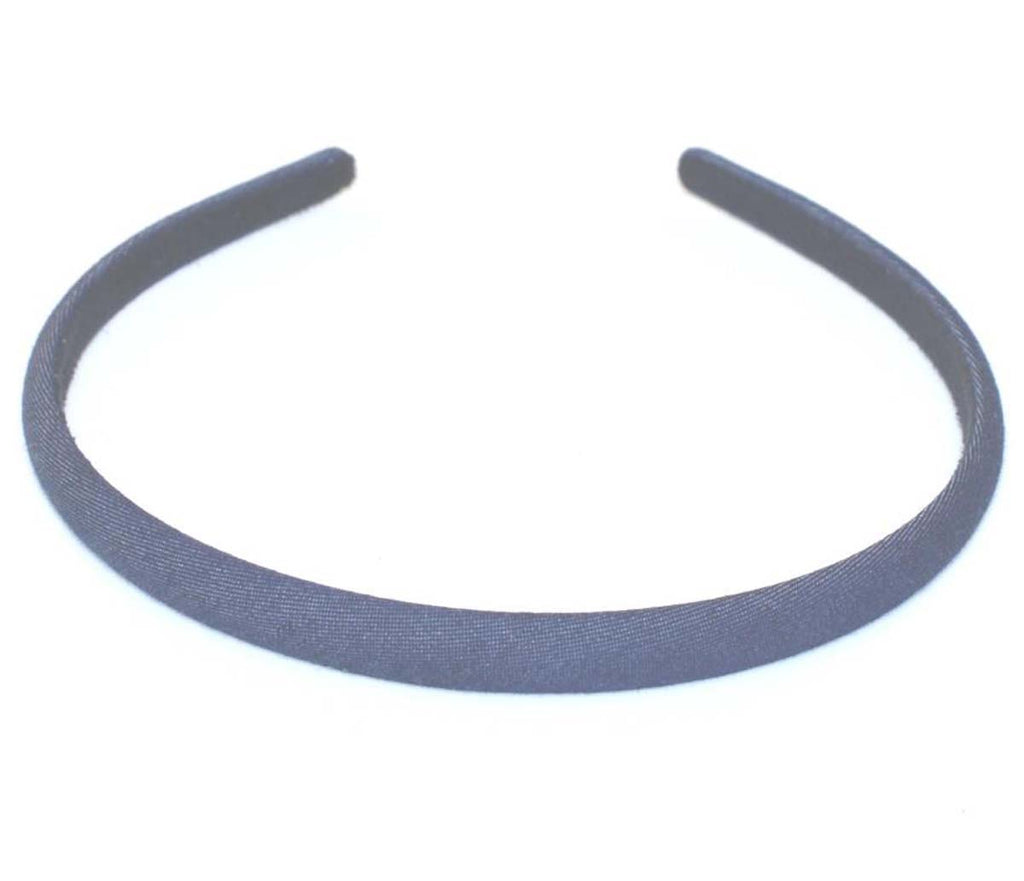 DENIM THIN SUEDE LINED ALICE BAND