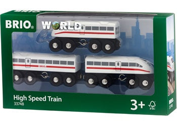 BRIO Train - High Speed Train with Sound, 3 pieces