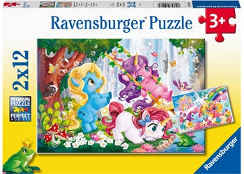 Ravensburger - Unicorns at Play 2x12 pieces