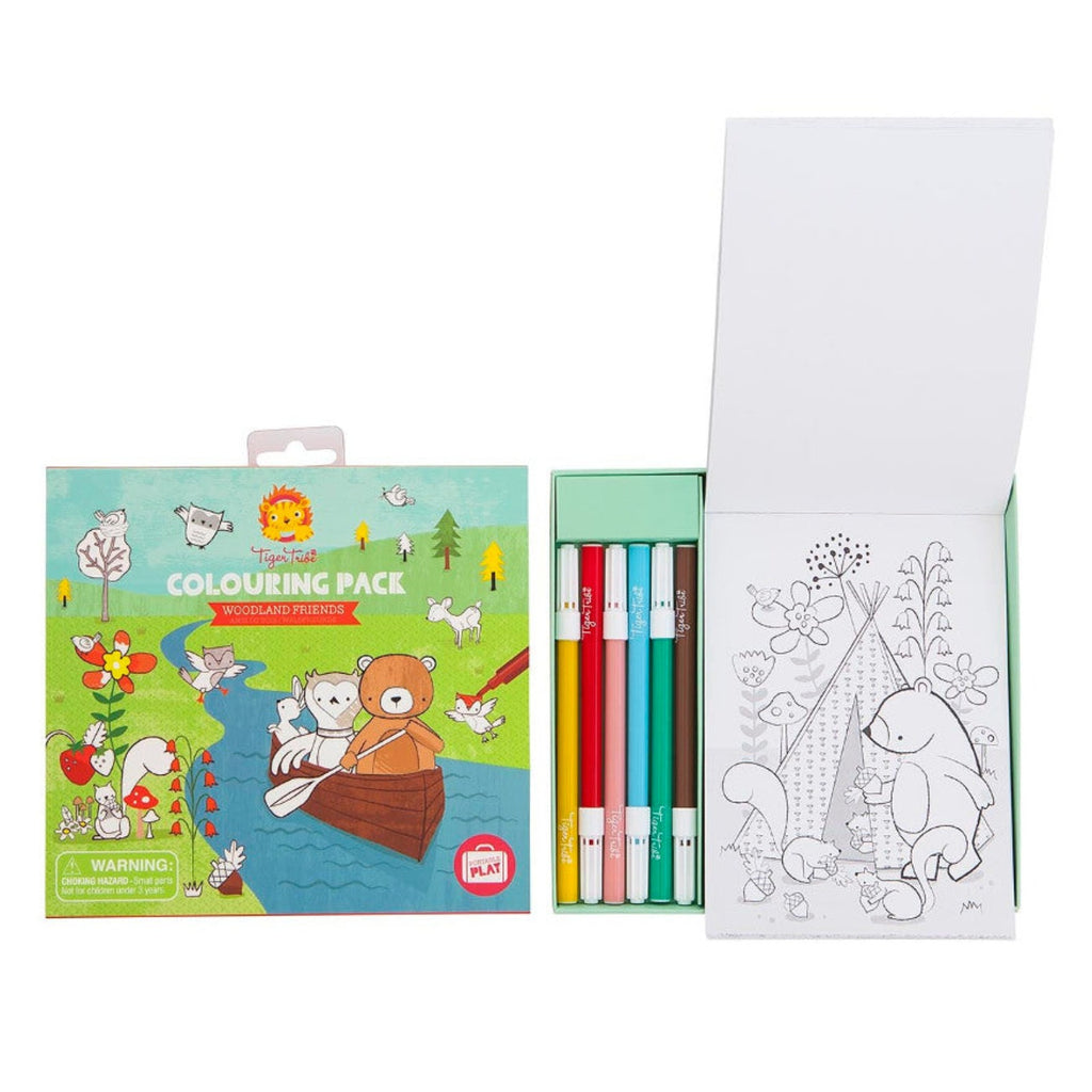 Colouring Pack - Woodland Friends