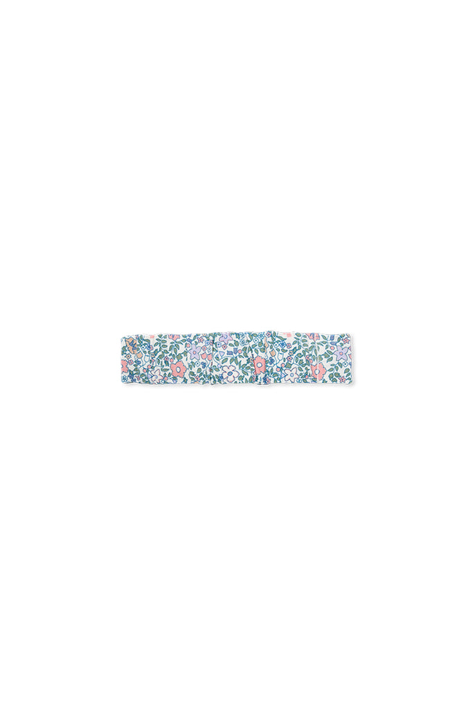 VINTAGE FLORAL HEADBAND - OFF WHITE