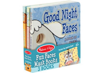 M&D - Fun Faces Mask Book Bundle
