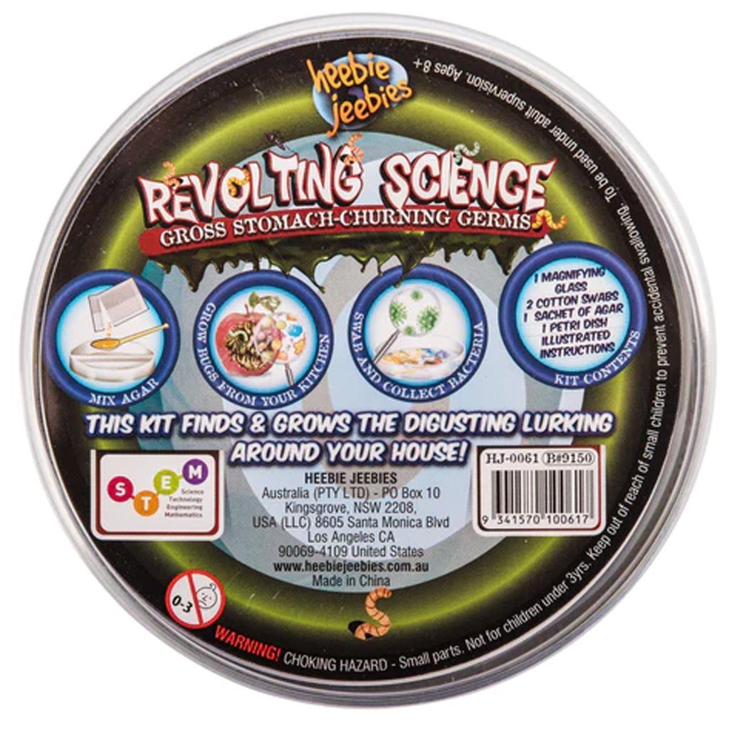 Petri Kit | Revolting Science | Grow and Learn About Bacteria