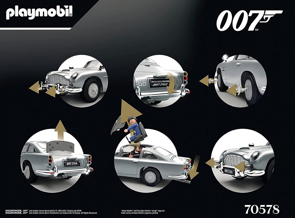 Playmobil - James Bond Aston Martin DB5 -Goldfinger