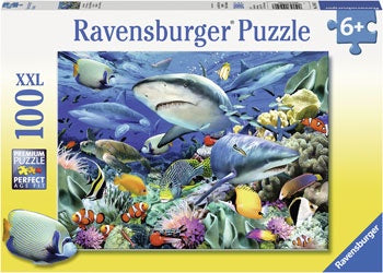 Ravensburger - Reef of the Sharks Puzzle 100 pieces