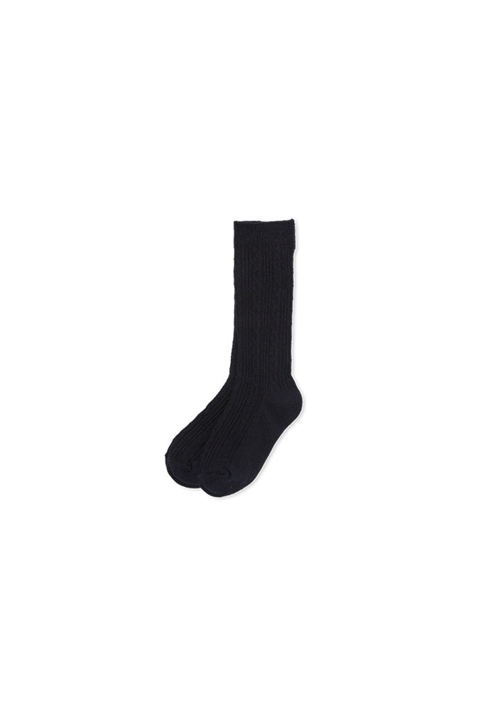 Navy Knee High Sock