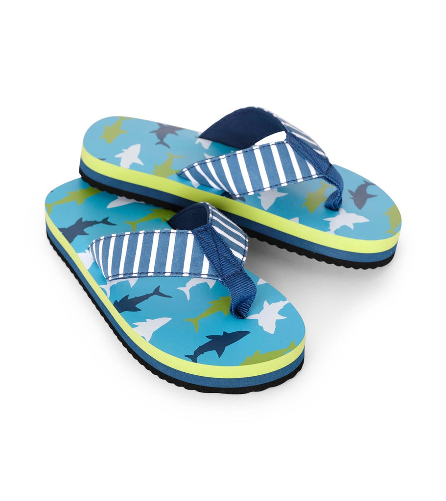 Great White Sharks Flip Flops