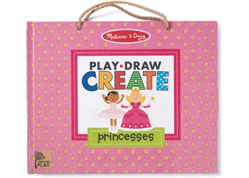 Natural Play - Play Draw Create - Princesses
