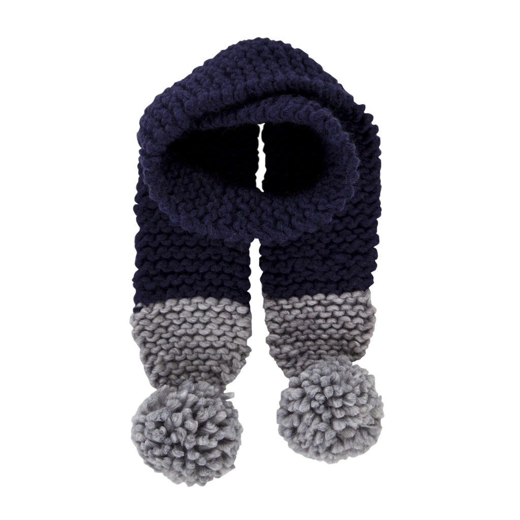 Traveller Chunky Scarf Navy OS