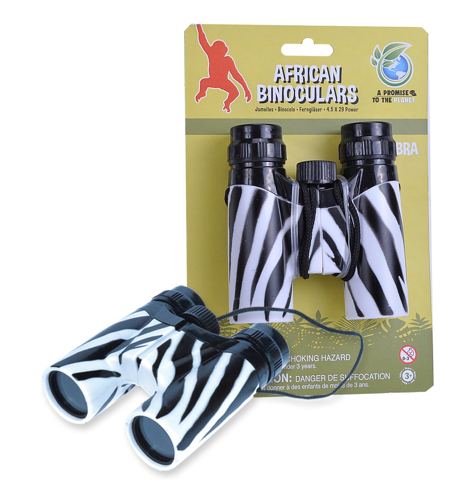 BINOCULARS AFRICAN ZEBRA