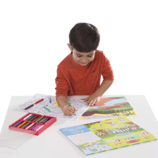 M&D - Colour-Your-Own Sticker Pad - Animals