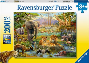 Ravensburger - Animals of the Savanna 200 pieces