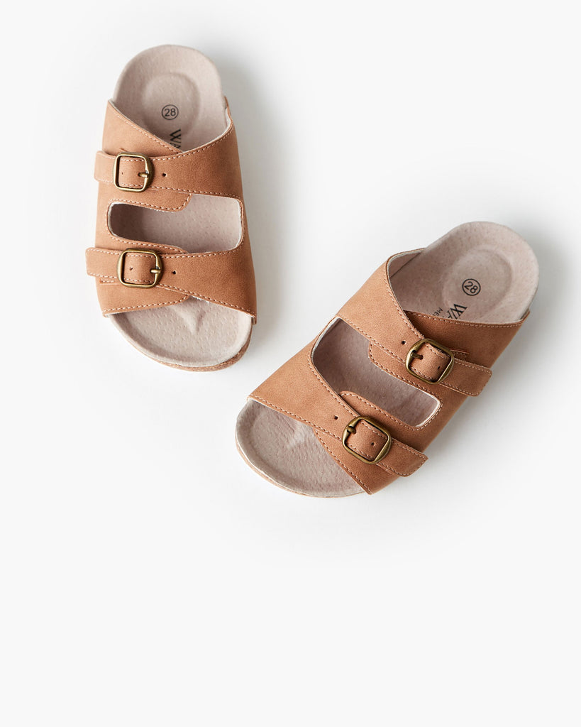 Bailey Mini Slide - Tan