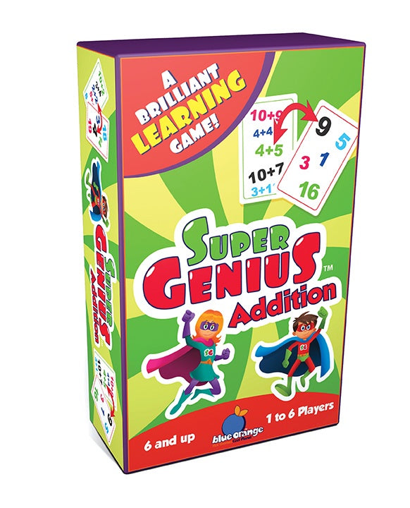 Super Genius Addition Cards