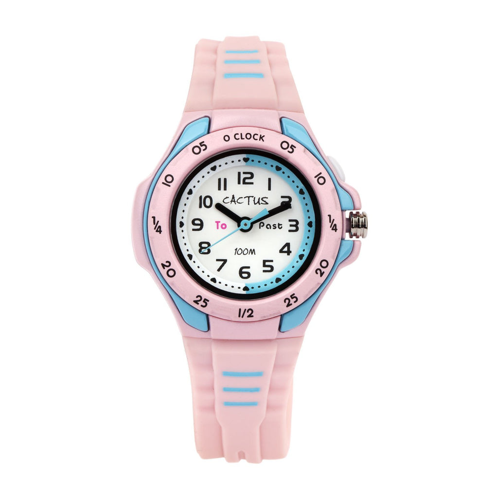 Mentor - Time Teacher Watch for Kids - Pink