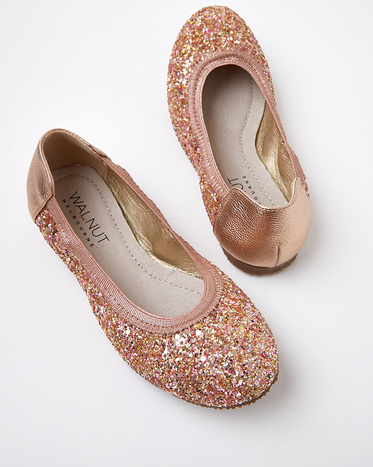 Walnut sales ballet flats