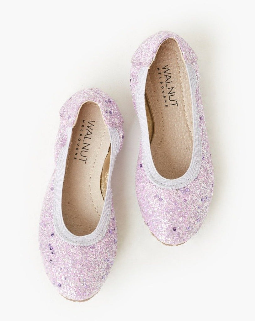Catie Party Ballet - Lilac Glitter