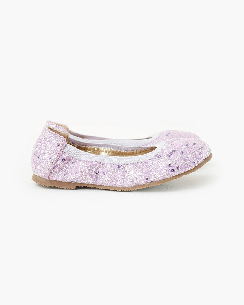 Catie Party Ballet - Lilac Glitter