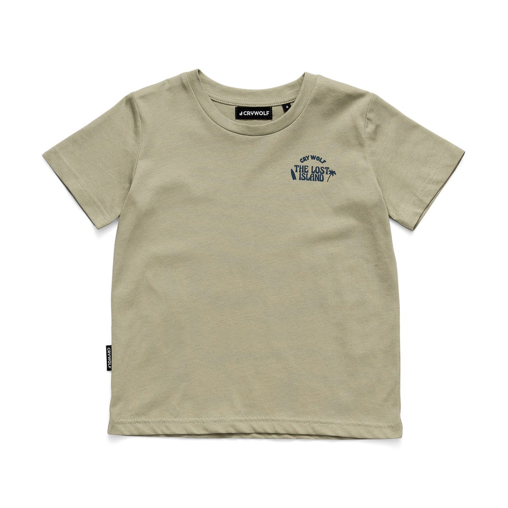 T-SHIRT Sage Lost Island