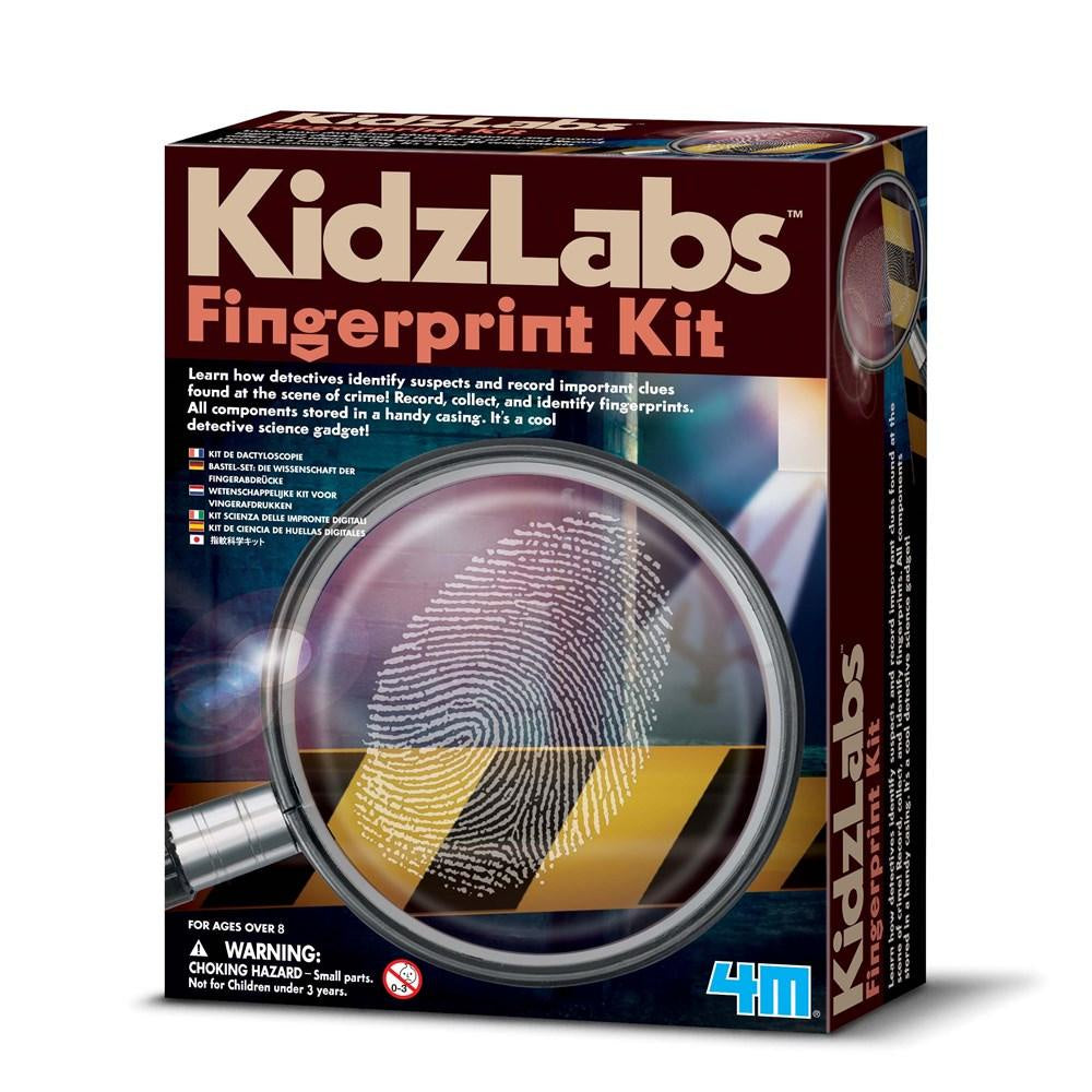 Detective fingerprint kit
