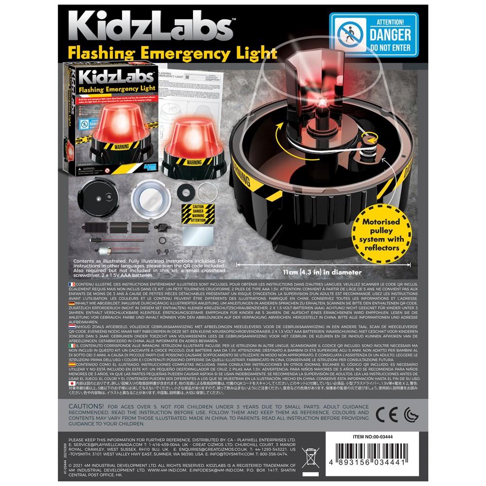KIDZLABS - FLASHING EMERGENCY LIGHT