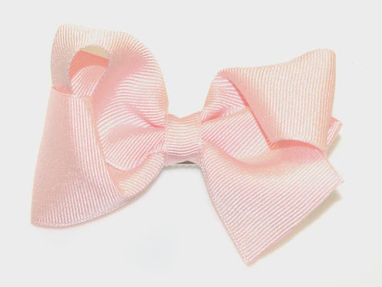 GROSGRAIN LARGE TURNED BOW CLIP