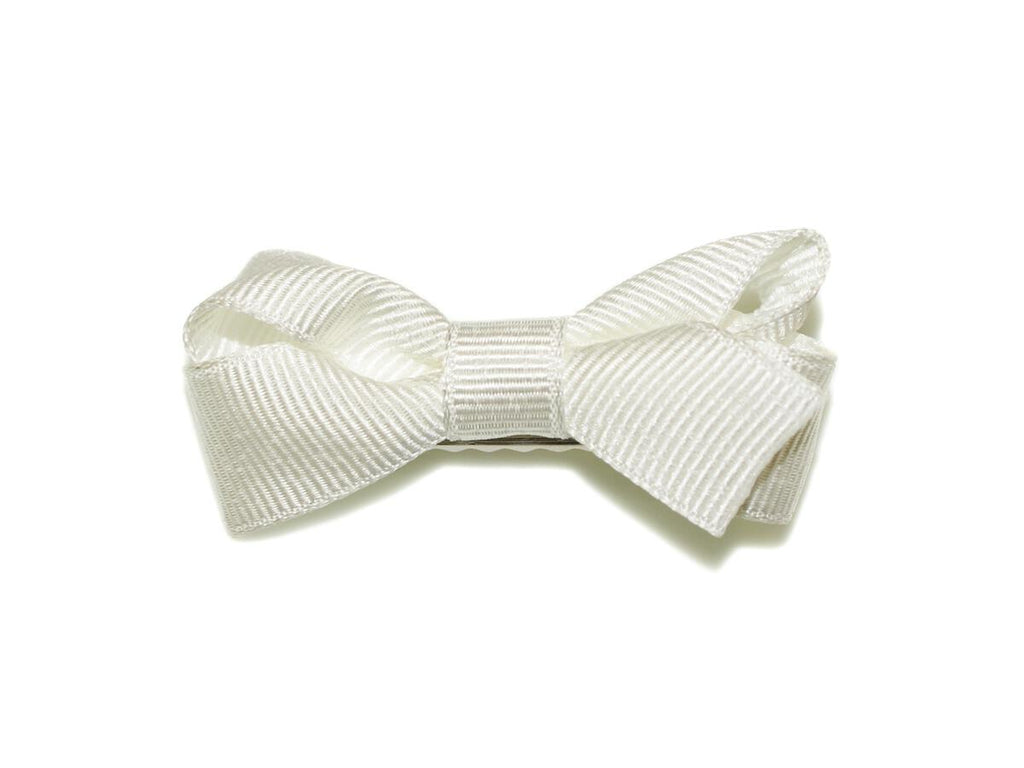GROSGRAIN SMALL TURNED BOW CLIP