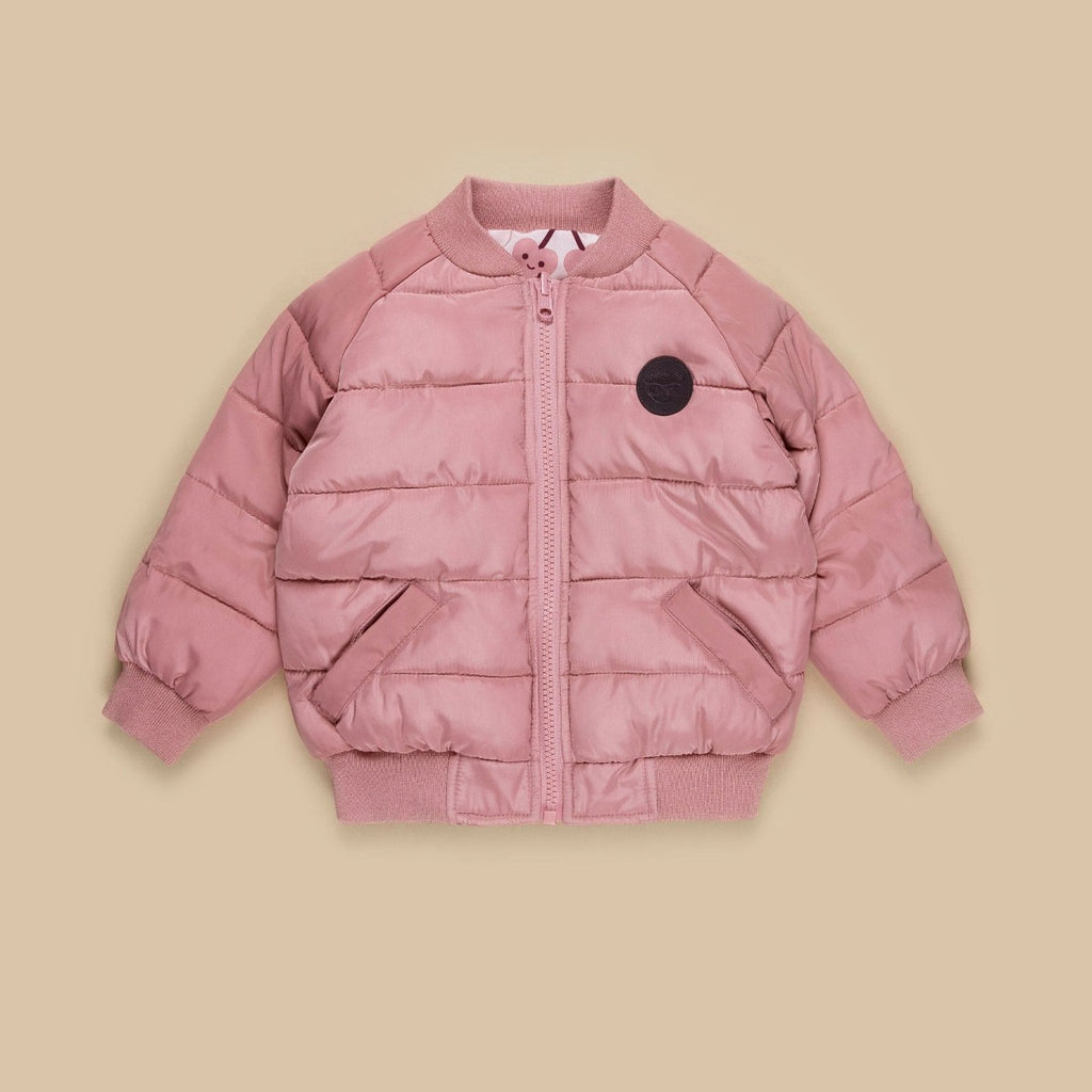 CHERRY HEARTS REVERSIBLE BOMBER