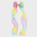 Rainbow Butterfly Bow Hair Clip